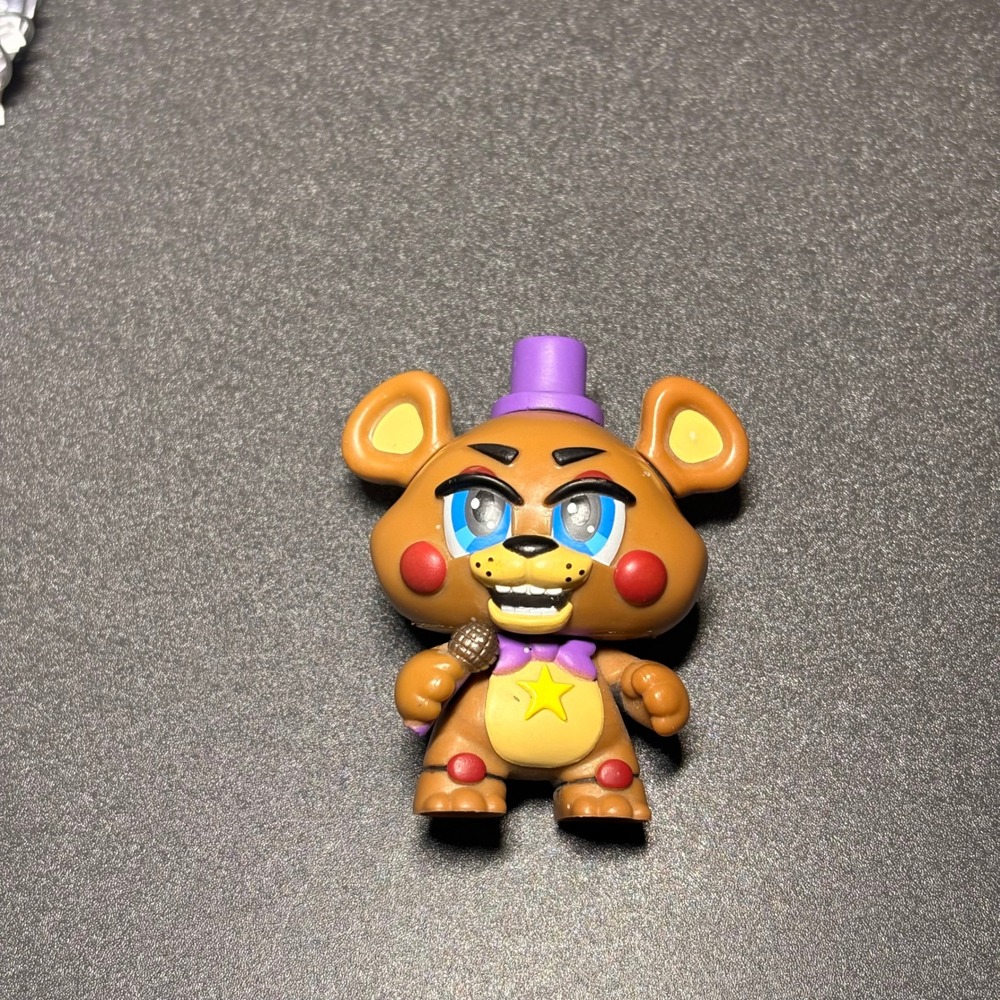 Funko Mystery Mini FNAF Rockstar Freddy Brown Excellent Vinyl Figure 2.5in